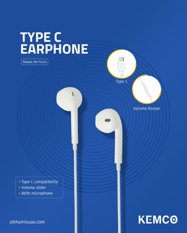 Mobile Earphone Type-C