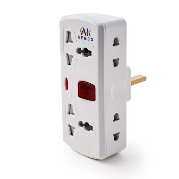 2 Way Multi Adapter Plug Ak-W024P