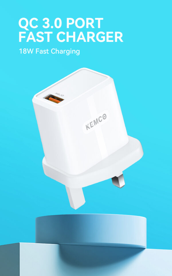 Port wall charger usb (18w)