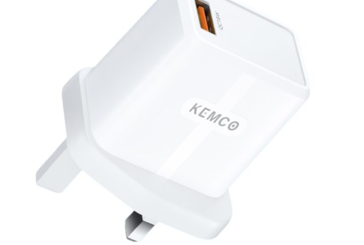 Kemco 18W USB Wall Charger – Fast & Compact